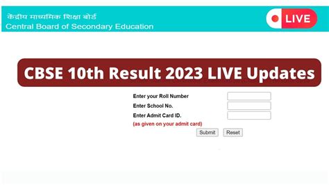 results info 99.com 2023 class 10|CBSE Class 10 Result 2023: How to check scores .